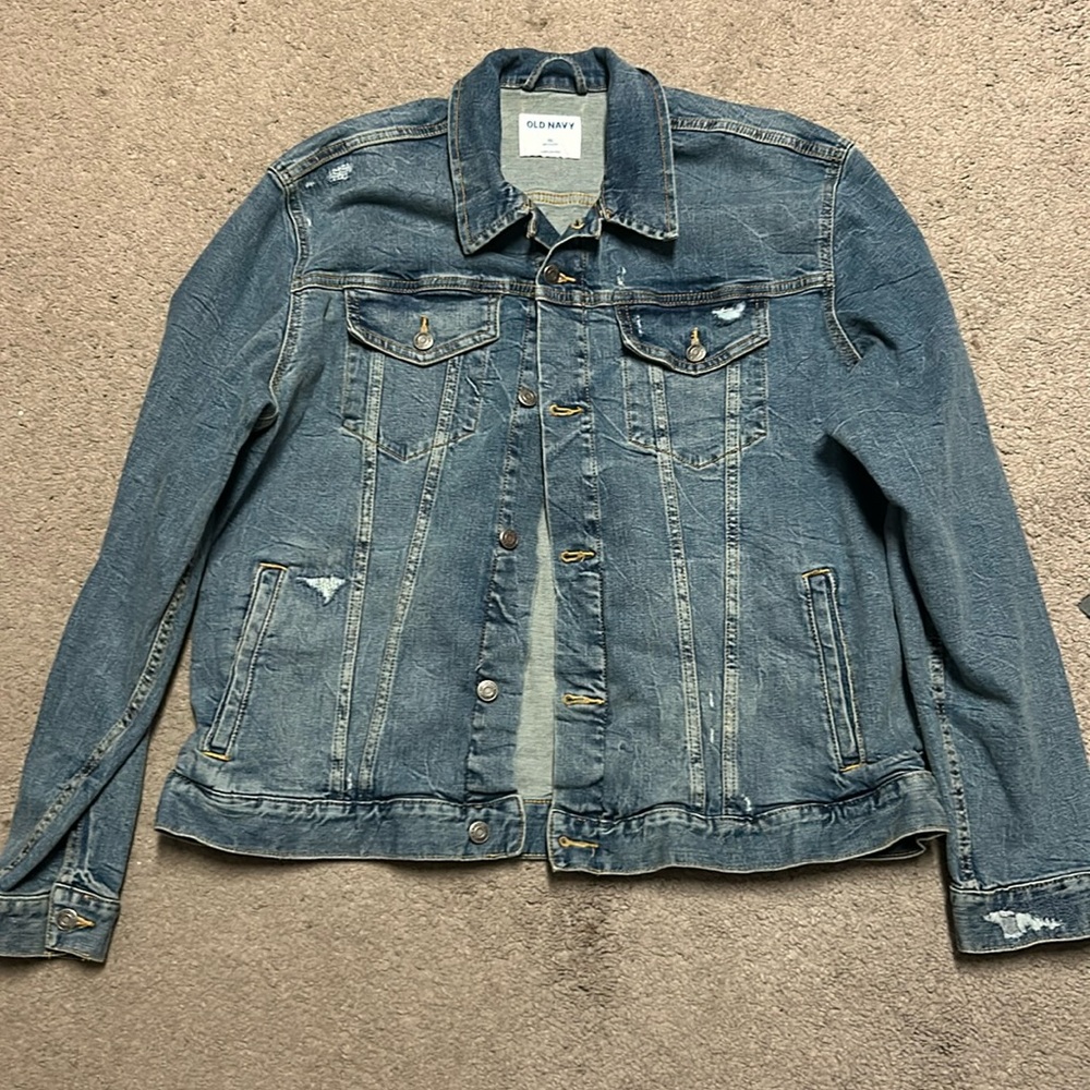 Old Navy Men’s XXL Jean Jacket NWT